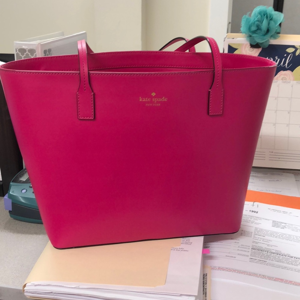 Hot pink Kate spade purse